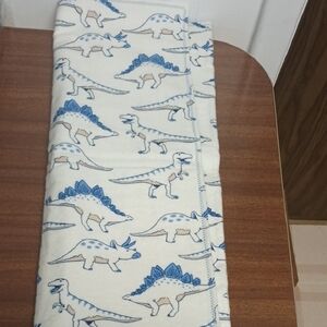Dinosaur Print Baby Blanket
